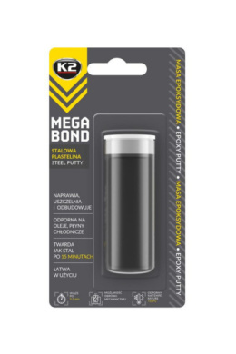 K2 MEGA BOND 40G - Stalowa plastelina