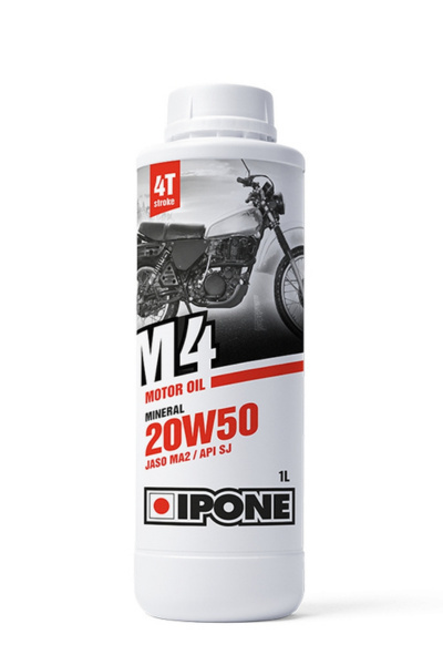 IPONE M4 20W-50 OLEJ SILNIKOWY MINERALNY 1L (JASO MA2, API SJ)