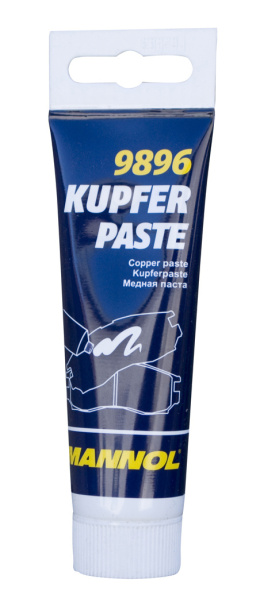 MANNOL KUPFER PASTE CLEANER 50G PASTA MIEDZIANA (SMAR MIEDZIANY) (+1100 ST.C) TUBKA (NIE DO ŁOŻYSK) (9896)