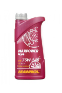 MANNOL MAXPOWER 4X4 75W-140 API GL5- OLEJ PRZEKŁADNIOWY SYNTETYCZNY 1L (8102)