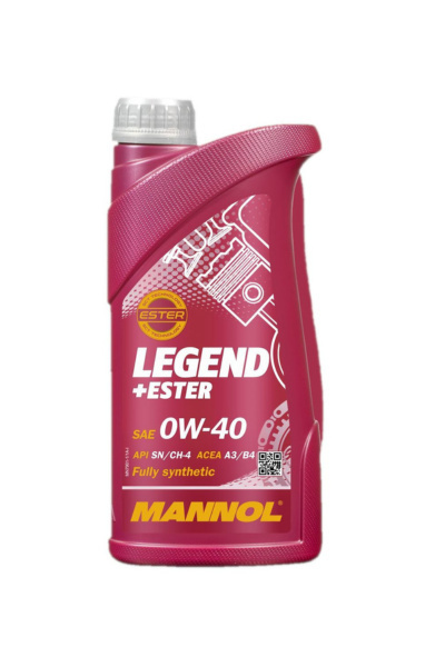 MANNOL OLEJ SILNIKOWY SAMOCHODOWY 0W-40 LEGEND +ESTER 1L (7901) SYNTETYCZNY