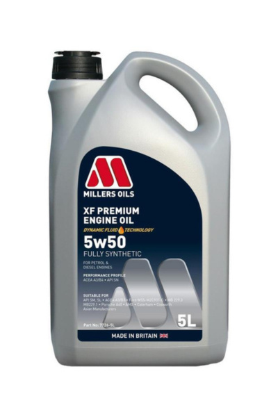 MILLERS OILS XF PREMIUM 5W-50 5L