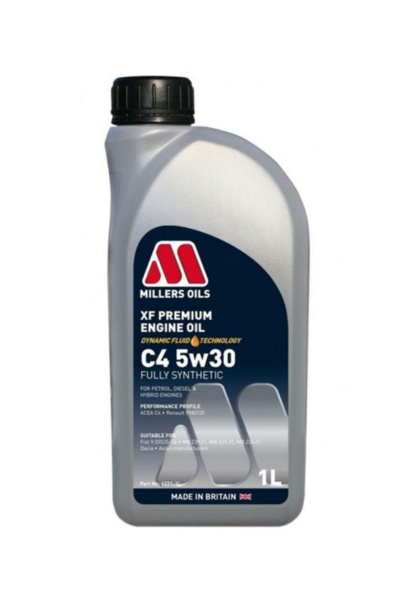 MILLERS OILS XF PREMIUM C4 5W-30 1L