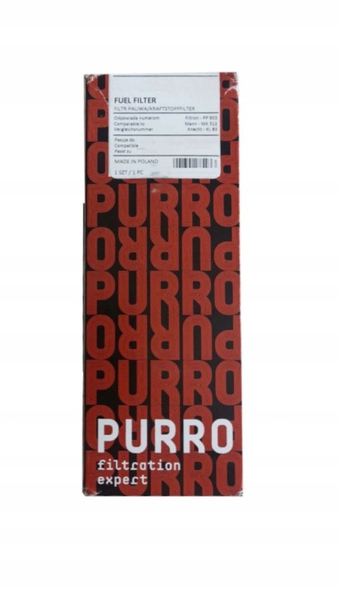 PURRO PUR-PF3004 Filtr paliwa