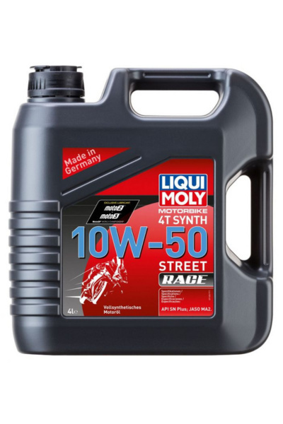 LIQUI MOLY Motorbike 4T Synth 10W-50 Street Race 4L