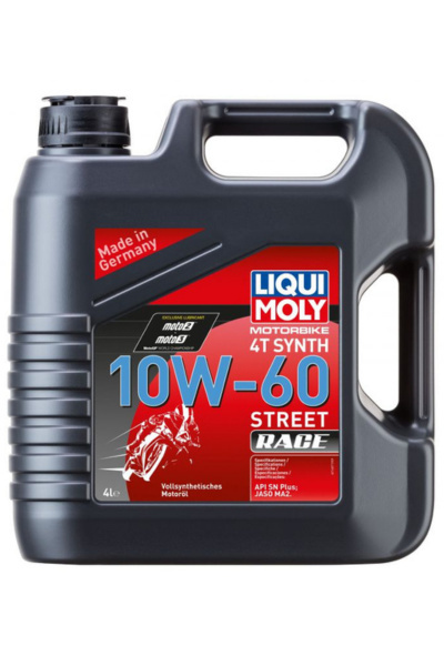 LIQUI MOLY Motorbike 4T Synth 10W-60 Street Race 4L