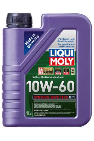 LIQUI MOLY Synthoil Race Tech GT1 10W-60 1L