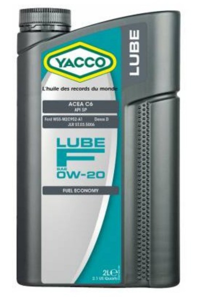 YACCO LUBE F 0W-20 2L