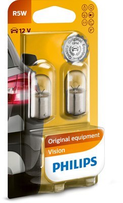 Philips Żarówki R5W Vision +30% więcej światła