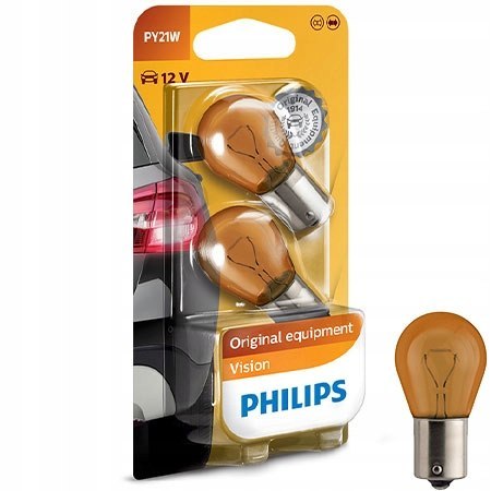 PHILIPS Żarówka, lampa kierunkowskazu Philips PY21W 21 W 12496NACP