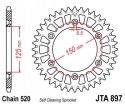 JT ZĘBATKA TYLNA JT 520 z.50 JTA897,50BLK