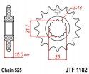 JT Zębatka przednia Jt JTF1182,15