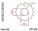 JT Zębatka przednia stal JT 525 z.14 JTF433,14