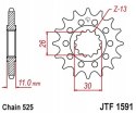 JT Zębatka przednia stal JT typ łańcucha 525 16