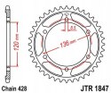 JT Zębatka tylna stal JT 428 z.51 JTR1847,51
