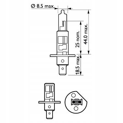 PHILIPS Philips H11 55 W 12362PRC1