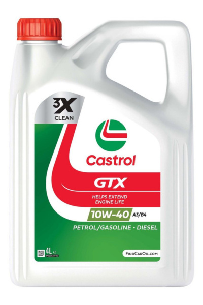CASTROL GTX 10W-40 A3/B4 4L