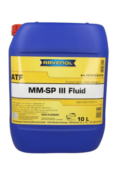 RAVENOL ATF MM SP-III Fluid 10L