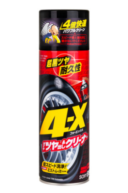 SOFT99 4-X Tire Cleaner dressing do opon 470 ml