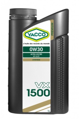 YACCO VX 1500 0W-30 1L