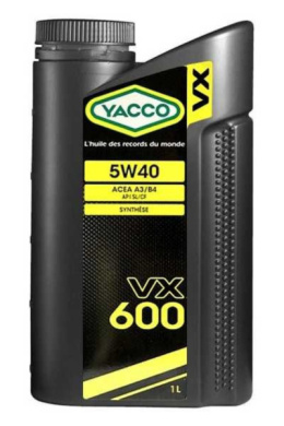 YACCO VX 600 5W-40 1L