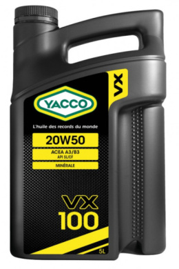 YACCO VX 100 20W-50 4L