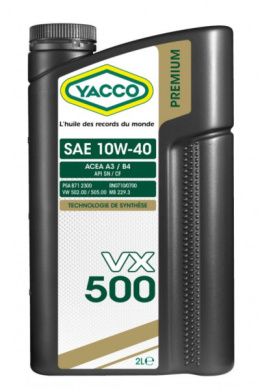 YACCO VX 500 10W-40 2L
