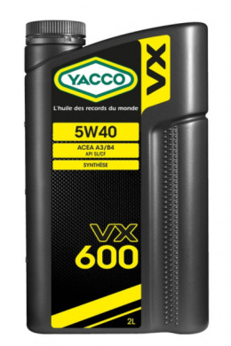 YACCO VX 600 5W-40 2L