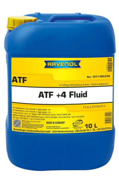 RAVENOL ATF+4 Fluid 10L