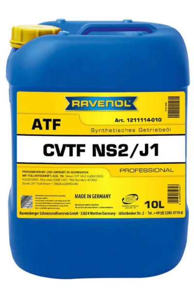 RAVENOL ATF CVTF NS2/J1 Fluid 10L