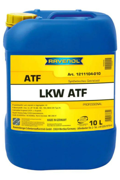 RAVENOL ATF LKW Synthetik 10L