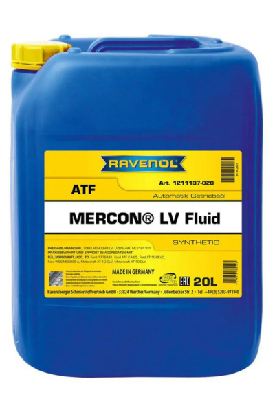 RAVENOL ATF Mercon® LV 20L