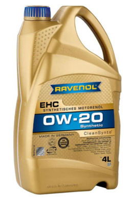 RAVENOL EHC SAE 0W‑20 CleanSynto® 4L