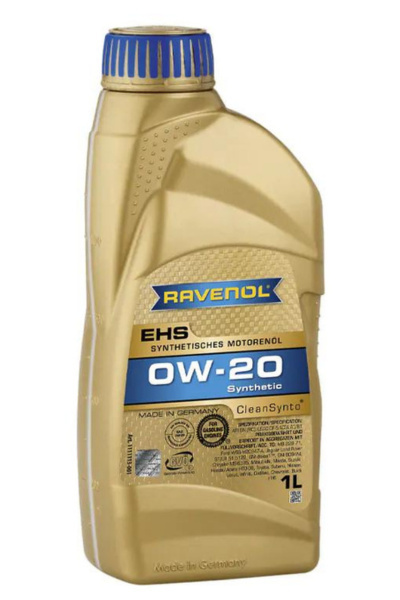 RAVENOL EHS SAE 0W‑20 CleanSynto® 1L