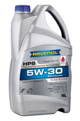 RAVENOL HPS SAE 5W‑30 CleanSynto® 4L