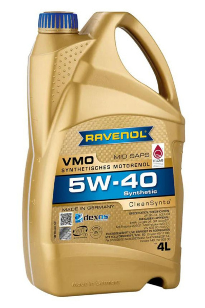 RAVENOL VMO SAE 5W-40 CleanSynto® 4L