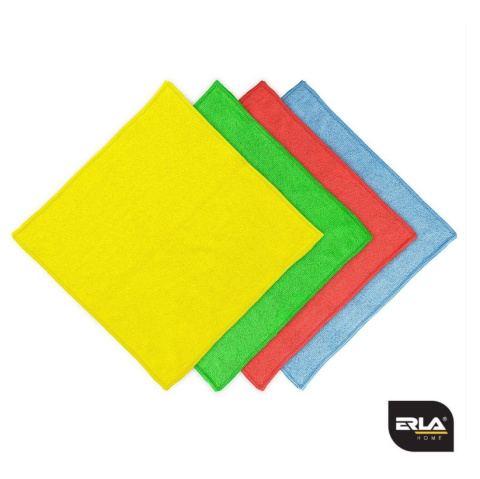 ERLA MIFRA MIKROFIBRA 4SZT - Zestaw 4szt ściereczek 30x30 ERLA MIFRA MIKROFIBRA 4SZT - Zestaw 4szt ściereczek 30x30