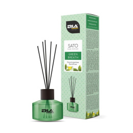 ERLA SATO GREEN BREATH - Patyczki zapachowe 50ml