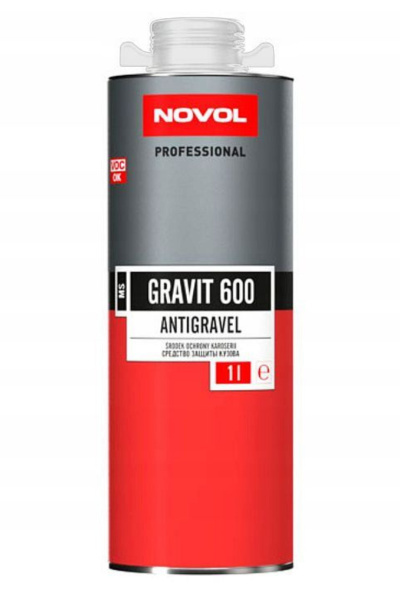 NOVOL GRAVIT 600 - Środek ochrony karoserii BIAŁY 1L - Pod pistolet