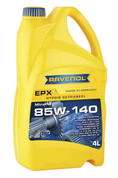 RAVENOL EPX SAE 85W‑140 GL‑5 4L