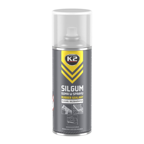 K2 SILGUM BEZBARWNY 400ml - Elastyczna powłoka uszczelniająca