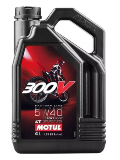 MOTUL 300V FACTORY LINE OFF ROAD 5W-40 4T 4L