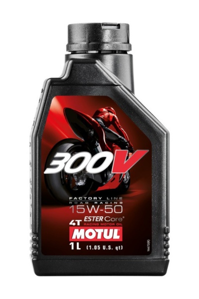 MOTUL 300V ROAD RACING 15W-50 4T 1L