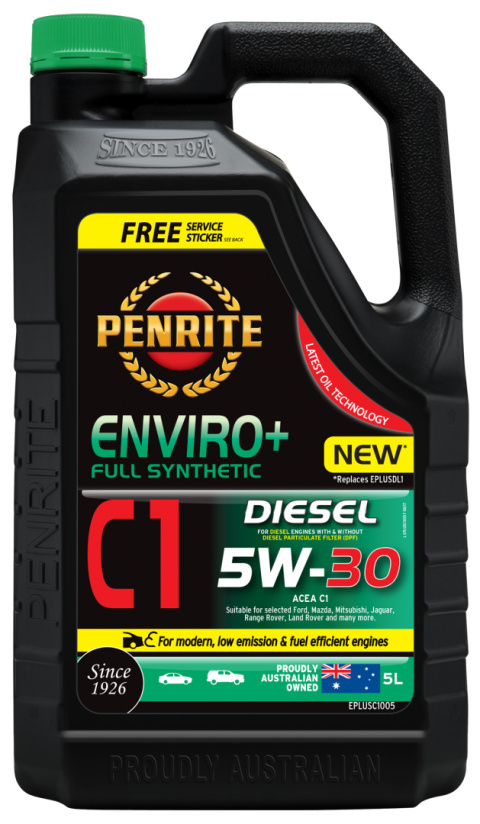 PENRITE ENVIRO+ C1 5W-30 5L - Full Synthetic