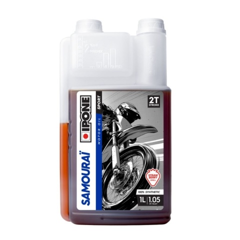 IPONE SAMOURAI 2T OLEJ DO MIESZANKI 100% SYNTETYK 1L ESTER TRUSKAWKA