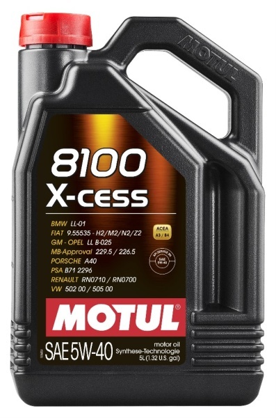 MOTUL 8100 X-CESS 5W-40 5L