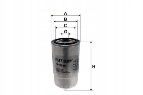 Filtron PP 968/1 Filtr paliwa