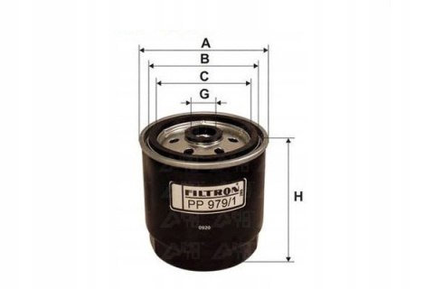 Filtron PP 979/2 Filtr paliwa
