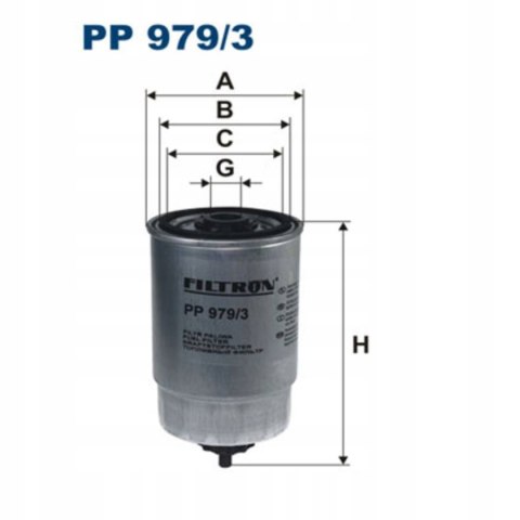 Filtron PP 979/3 Filtr paliwa