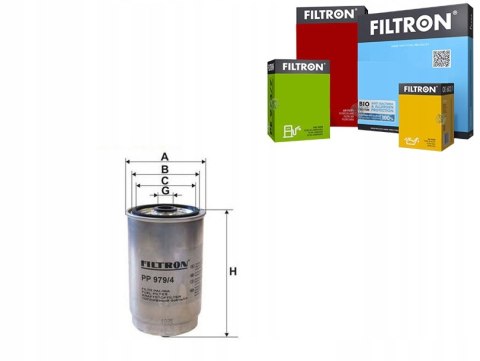 Filtron PP 979/4 Filtr paliwa